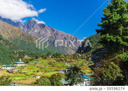Beautiful landscape of the mountains Beautiful landscape of the mountains 30596274