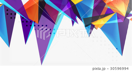 3d triangles geometric vector 3d triangles geometric vector 30596994