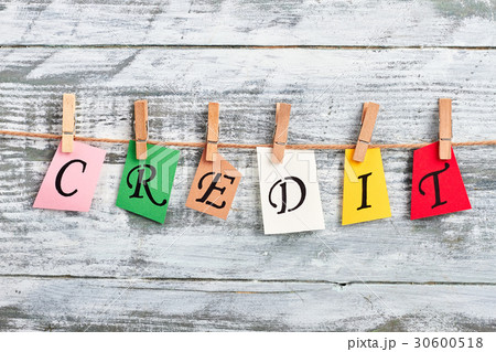Cards with letters on clothesline. Cards with letters on clothesline. 30600518