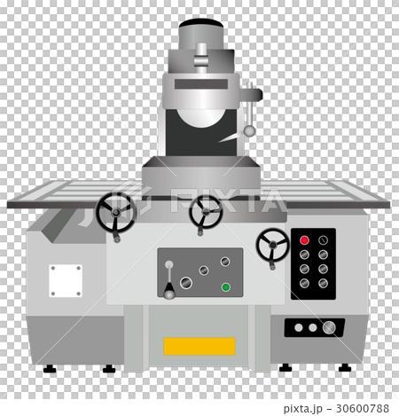 工作機械 平面研削盤のイラスト素材