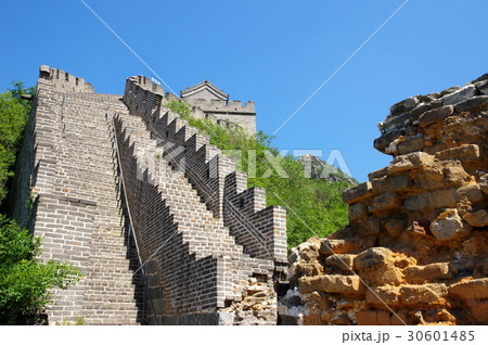 万里の長城 30601485