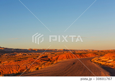 Road in prairie 30601767