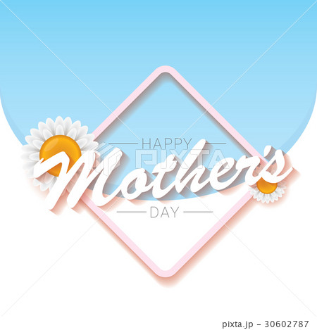 vector happy mothers day vector greeting card 30602787