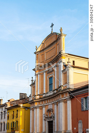 Chiesa di Ognissanti in Mantua city in spring 30604247