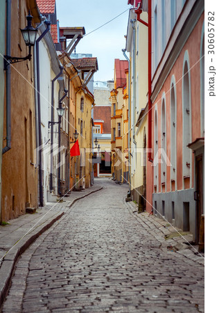 Riga. Old street. 30605782