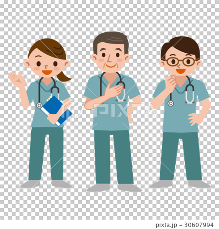 Doctor group in a scrub 30607994