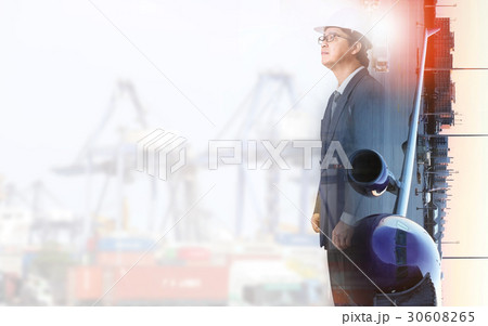 businessman for Industrial  Logistic Import Export 30608265