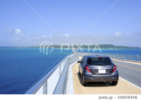 宮古島 伊良部大橋をドライブ 宮古島 伊良部大橋をドライブ 30609406