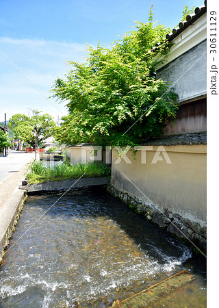 京都 上賀茂風景 明神川 30611129