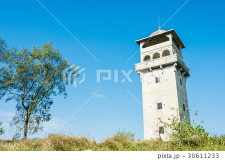 世界遺産 開平楼閣（自力村　方氏灯楼） 中国・広東省開平 30611233