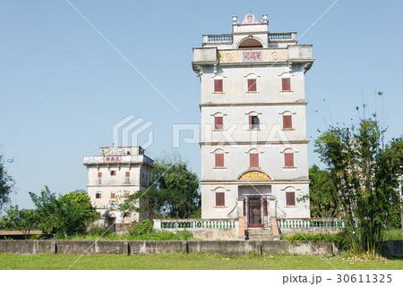 世界遺産 開平楼閣（自力村） 中国・広東省開平 30611325