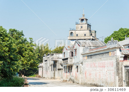 世界遺産 開平楼閣（馬降龍古村落） 中国・広東省開平 30611469