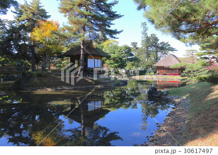 秋の御薬園（会津若松市） 30617497