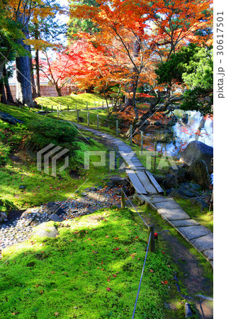 秋の御薬園（会津若松市） 30617501