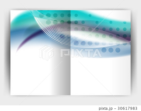 Blur wave business print template, abstract Blur wave business print template, abstract 30617983