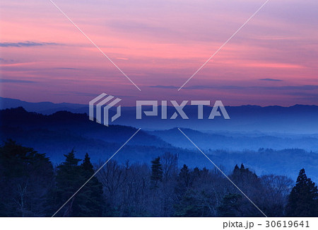夕方の山里 夕方の山里 30619641