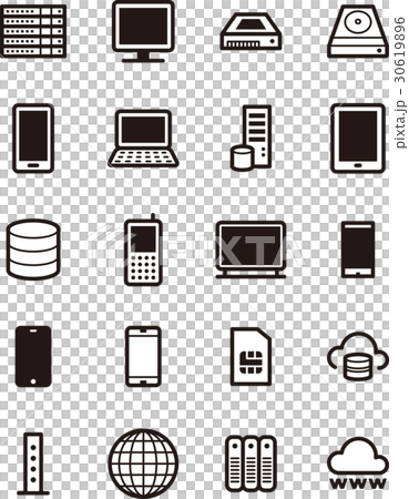 Monotone icon (series) 30619896