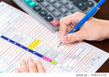 納税のイメージ / 確定申告 30622170