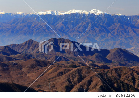 金峰山稜線から見る白峰三山 金峰山稜線から見る白峰三山 30622256