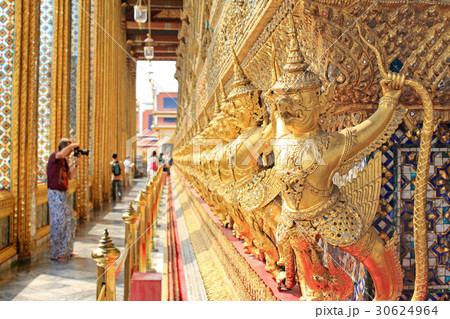 Traveller in Wat Phra Kaew, Thailand 30624964