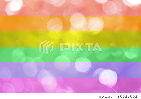 Abstract bokeh on rainbow flag 30625062