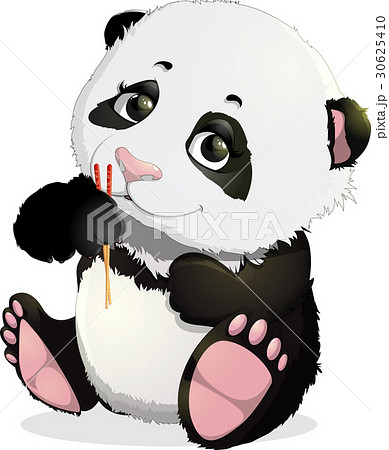 Cute Panda bear illustrations 30625410