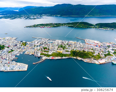 City of Alesund Norway Aerial footage City of Alesund Norway Aerial footage 30625674