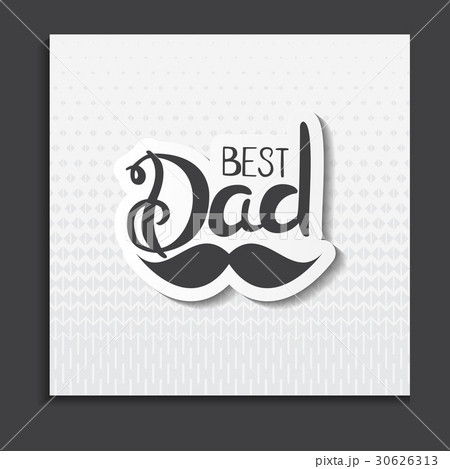 Fathers Day Background. Best Dad Vector Fathers Day Background. Best Dad Vector 30626313