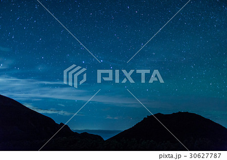 大雪山の星空　北海道 30627787
