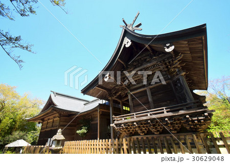 三ヶ所神社の写真素材