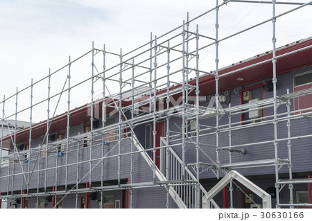 住宅 2階建てアパート 改修工事イメージ 住宅 2階建てアパート 改修工事イメージ 30630166