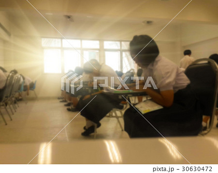 Blur abstract background of examination room 30630472