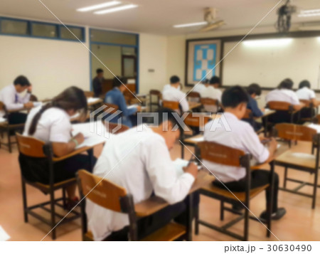 Blur abstract background of examination room 30630490