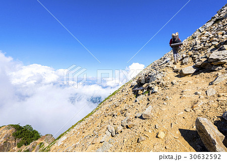 北アルプス 30632592