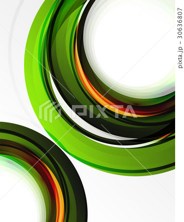Swirl and circles, futuristic geometrical abstract Swirl and circles, futuristic geometrical abstract 30636807