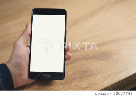closeup shot of female teen hands with smartphone 30637745