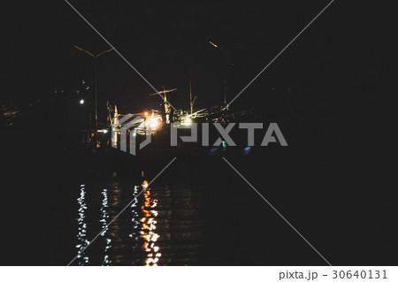 Blurred light trails 30640131