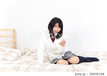 女子高生　リラックス 30640188