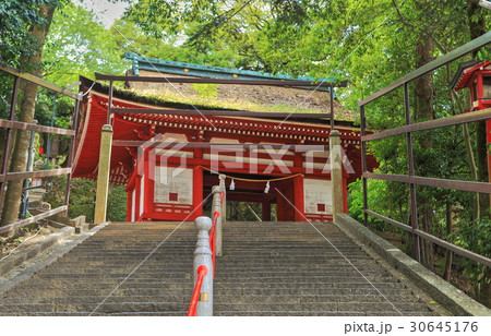 吉備津神社　北随神門 30645176