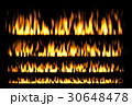 fire or fire lines isolated on black background 30648478