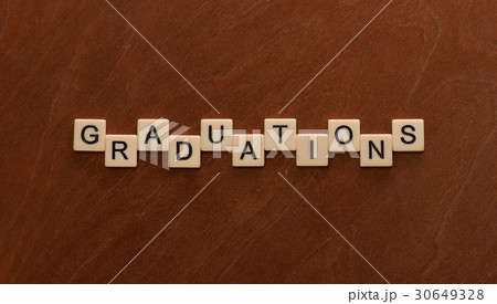 Graduations lettering. 30649328