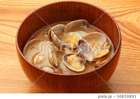 あさりの味噌汁 30650891