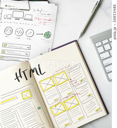 HTTP HTML Web Design Homepage Icon 30653486