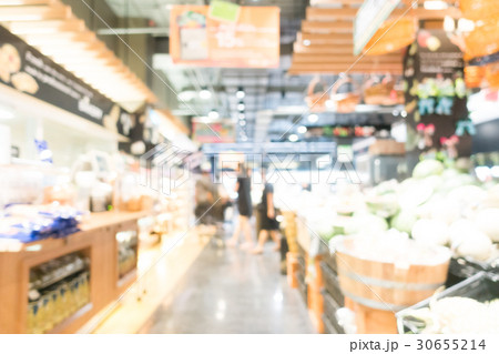 Abstract blur supermarket Abstract blur supermarket 30655214