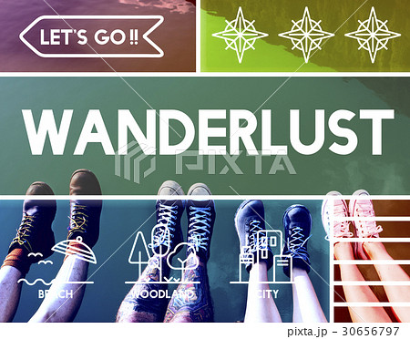 Wander wanderlust travel outdoors graphic 30656797