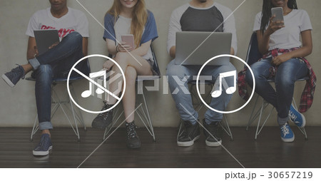 Multimedia Entertainment Sound On/Off Button 30657219