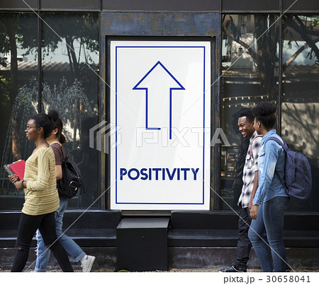 Make It Happen Positivity Attitude Possible Graphic Words 30658041