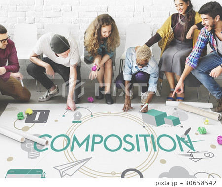 Layout Style Composition Graphic Design Icons 30658542