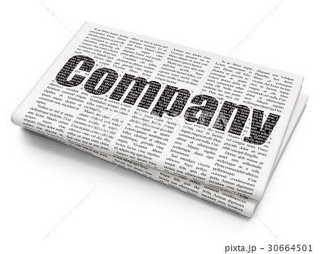 Business concept: Company on Newspaper background Business concept: Company on Newspaper background 30664501