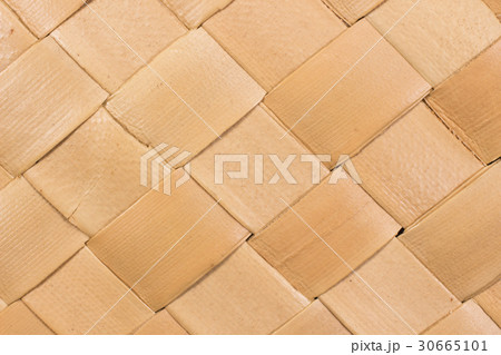 ビンテージ白樺バスケットのテクスチャー 30665101